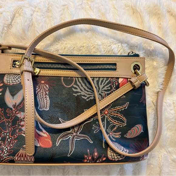 Pre-owned Spartina Mermaid purse, good condition - Picture 3 of 5